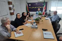 برگزاری جلسه کمیته مقابله با پشه آادس در مرکز بهداشت شهرستان رشت